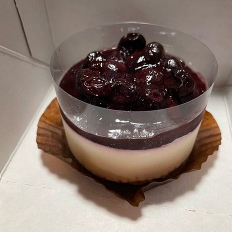 とても美味しかったレアチーズケーキの画像
