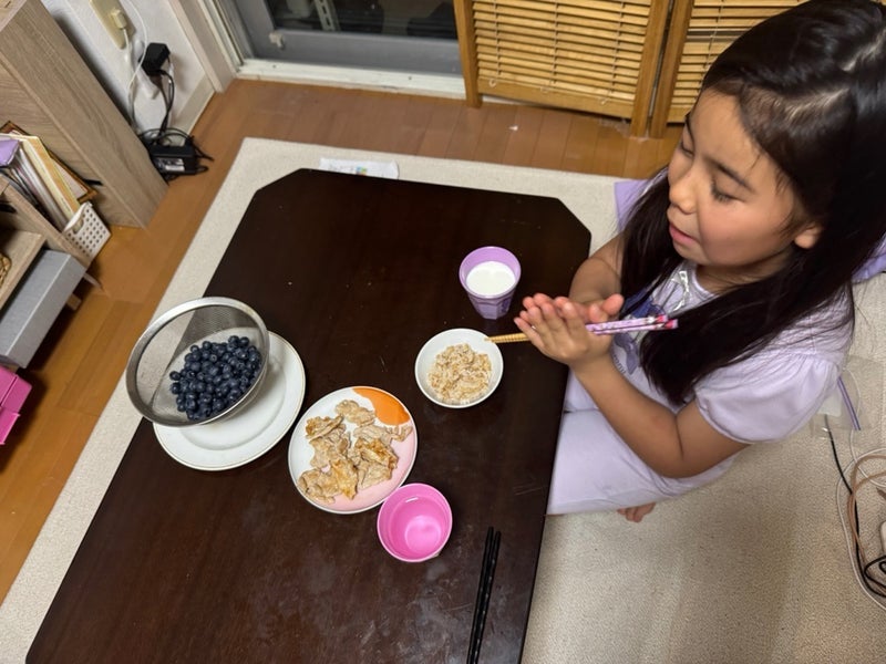 クロ 娘が焼いてくれた美味しい豚肉の画像