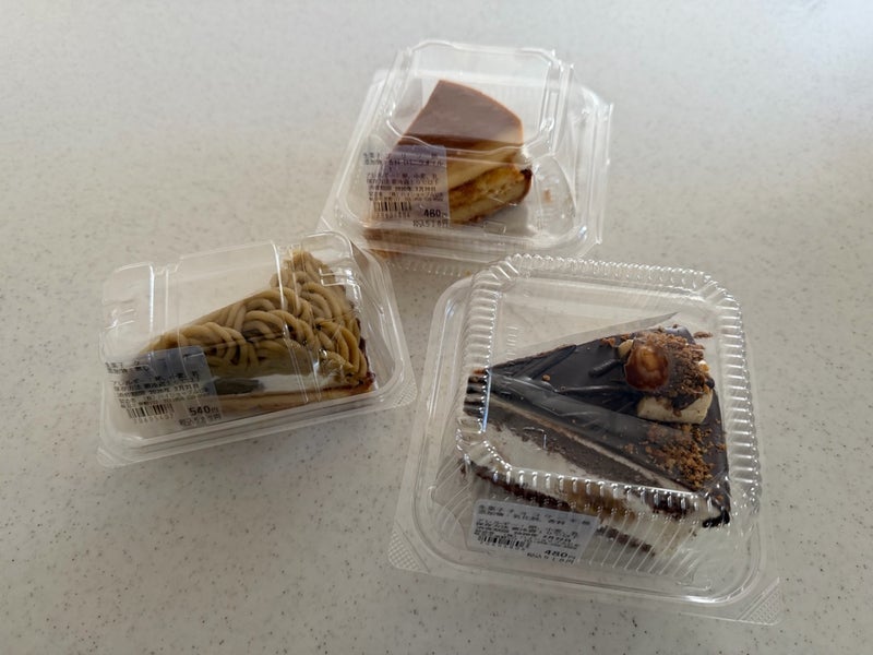 普段食べない息子が全部食べたスイーツの画像