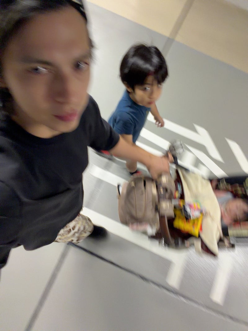 アレク 塾とサッカー前の子供との時間の画像