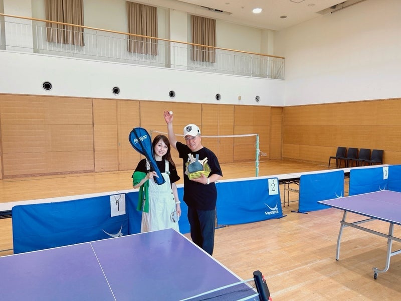 美奈代 卓球とバトミントンにワクワクの画像