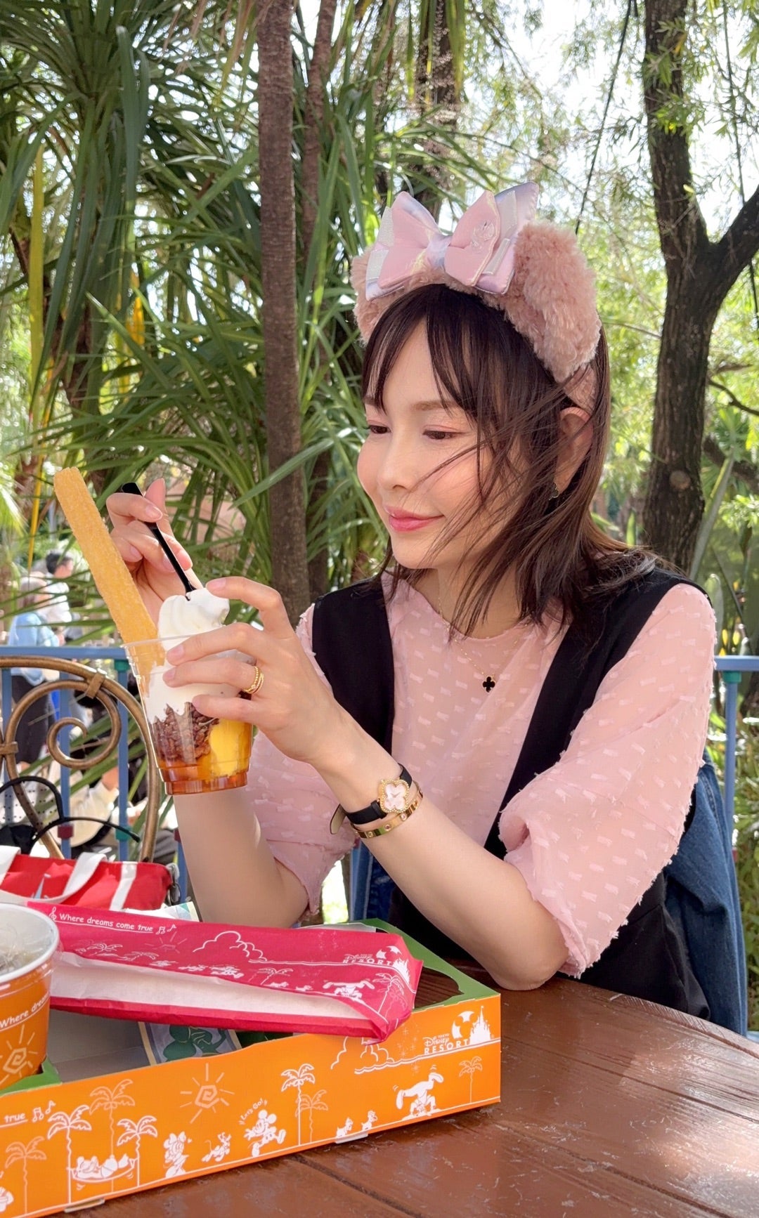 上原さくら TDSで好きなおやつ