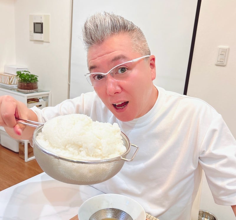 美奈代の夫 ご飯の多さに大喜びの画像