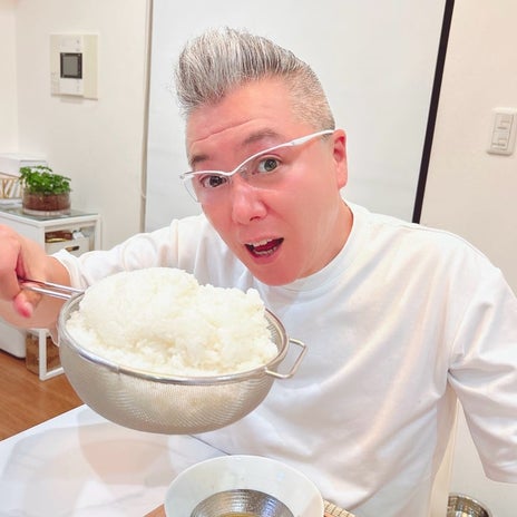 美奈代の夫 ご飯の多さに大喜びの画像