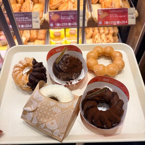 英会話帰りのミスドのコラボ土産の画像