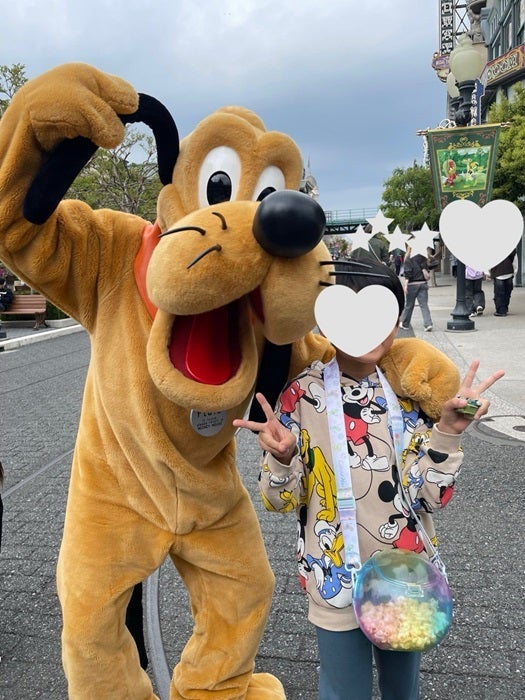春ディズニー気温差激しい朝