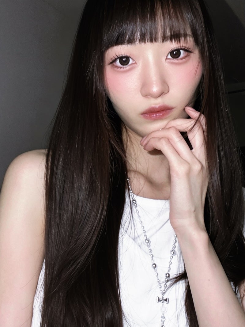 思いっきり入れたレイヤーカットの画像