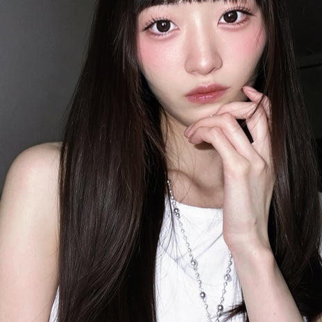 思いっきり入れたレイヤーカットの画像