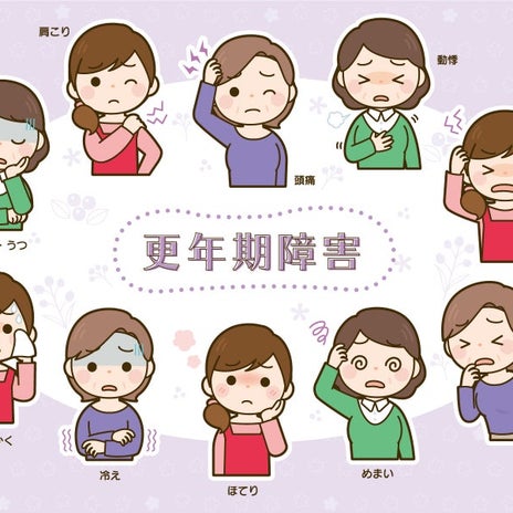 更年期による季節ごとの体調の揺らぎの画像