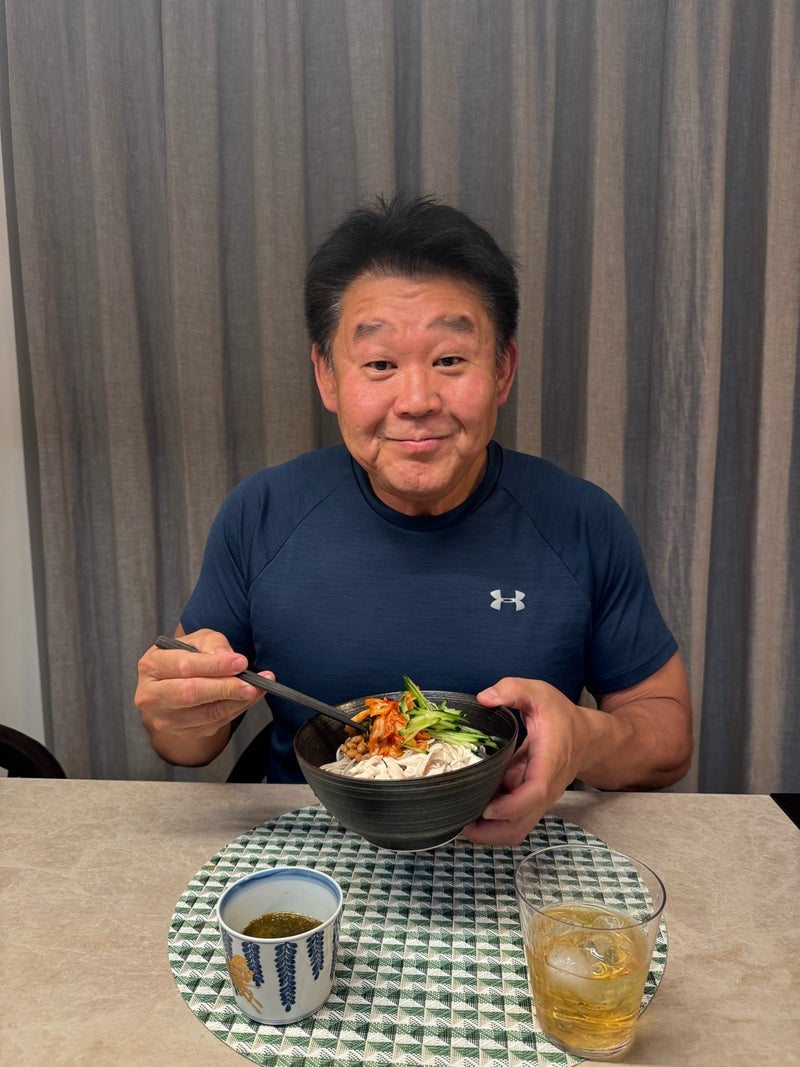 若乃花 タンパク質入りの具沢山蕎麦の画像