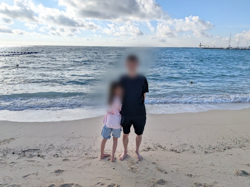 娘が食べたかった海ぶどうに大満足の画像