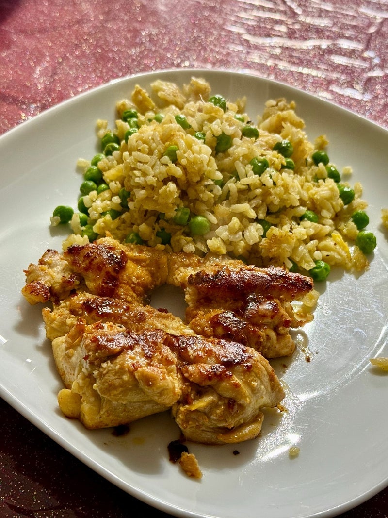 博多限定の混ぜご飯の素でおにぎりの画像