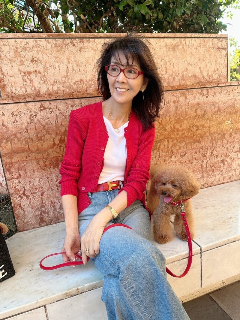 柏木由紀子 顔の一部になった眼鏡の画像