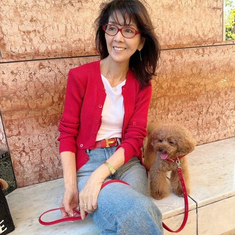 柏木由紀子 顔の一部になった眼鏡の画像