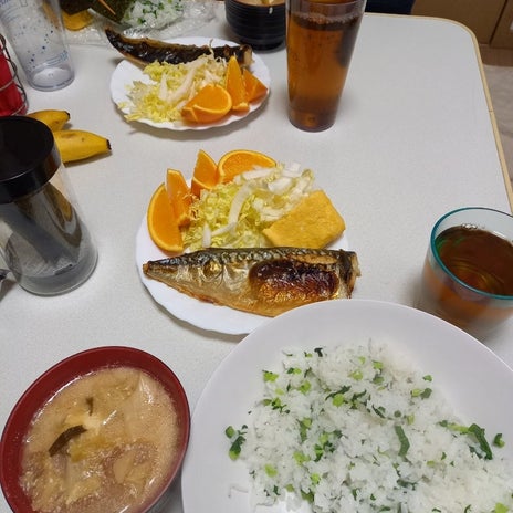 ついに学級閉鎖になった受験生の昼の画像