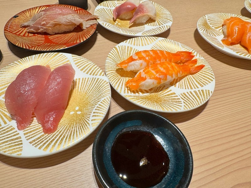 薬丸 孫と久しぶりの回転寿司の画像