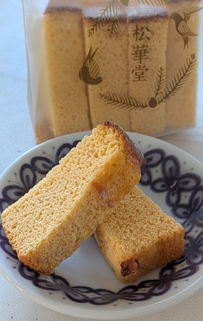 頂いた有名なお菓子店のお土産の画像