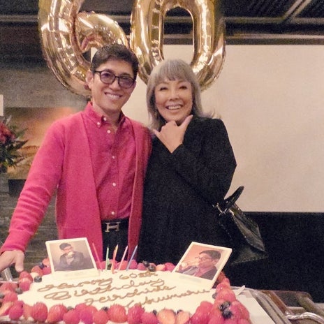 池畑慎之介 還暦祝で乾杯の音頭の画像