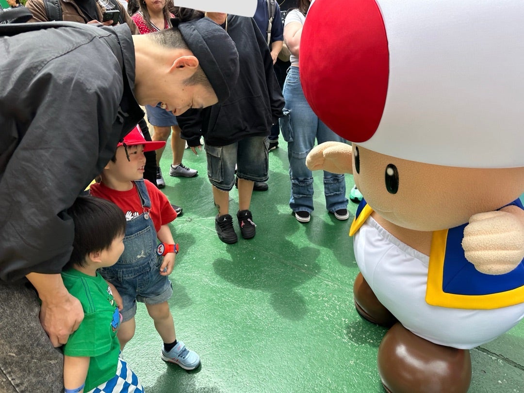 桃 想像以上に凄かったUSJエリア