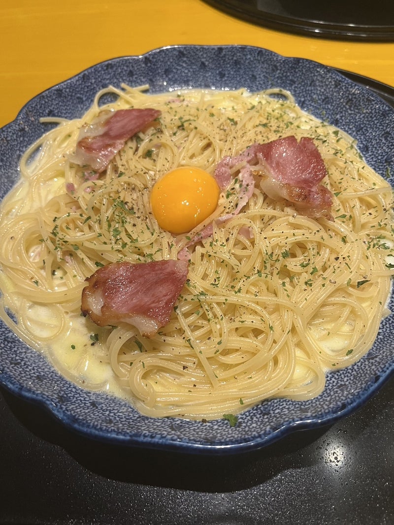 何度も通う五右衛門カルボナーラの画像