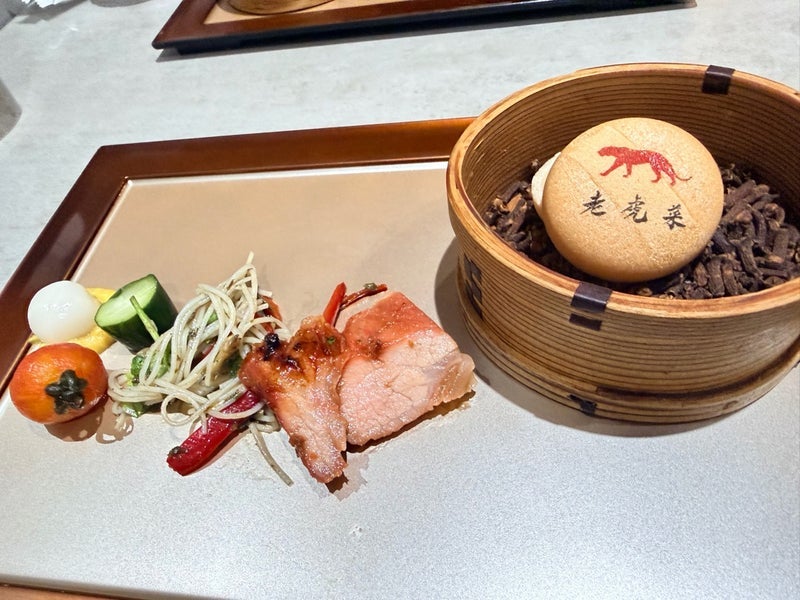 百貨店の中華で食べた本格派の焼豚の画像