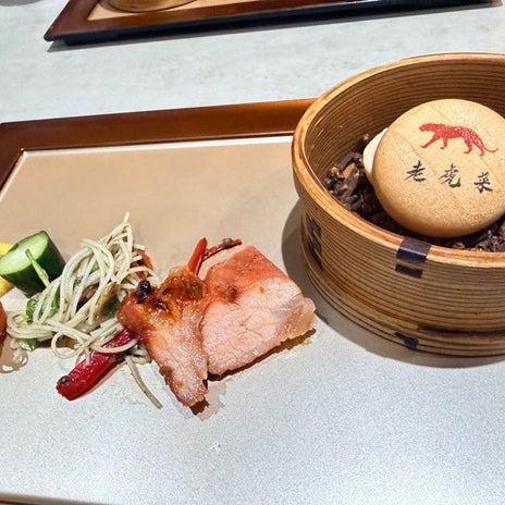 百貨店の中華で食べた本格派の焼豚の画像