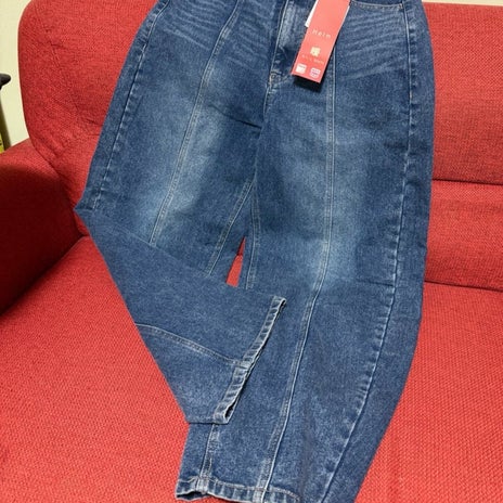 一目惚れで2色買いした裏起毛デニムの画像