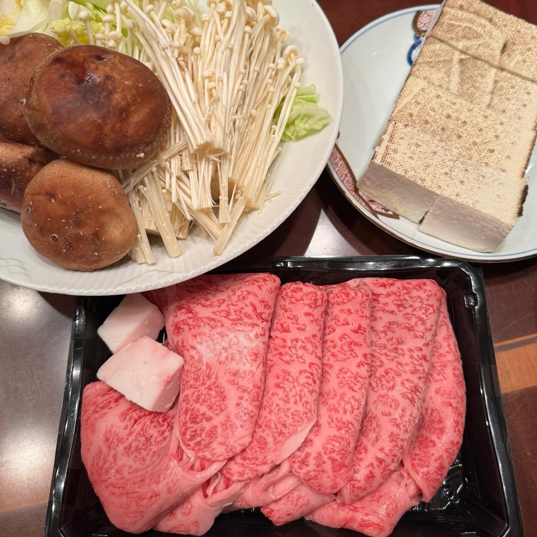 若乃花 美味しい肉買いすき焼きの画像