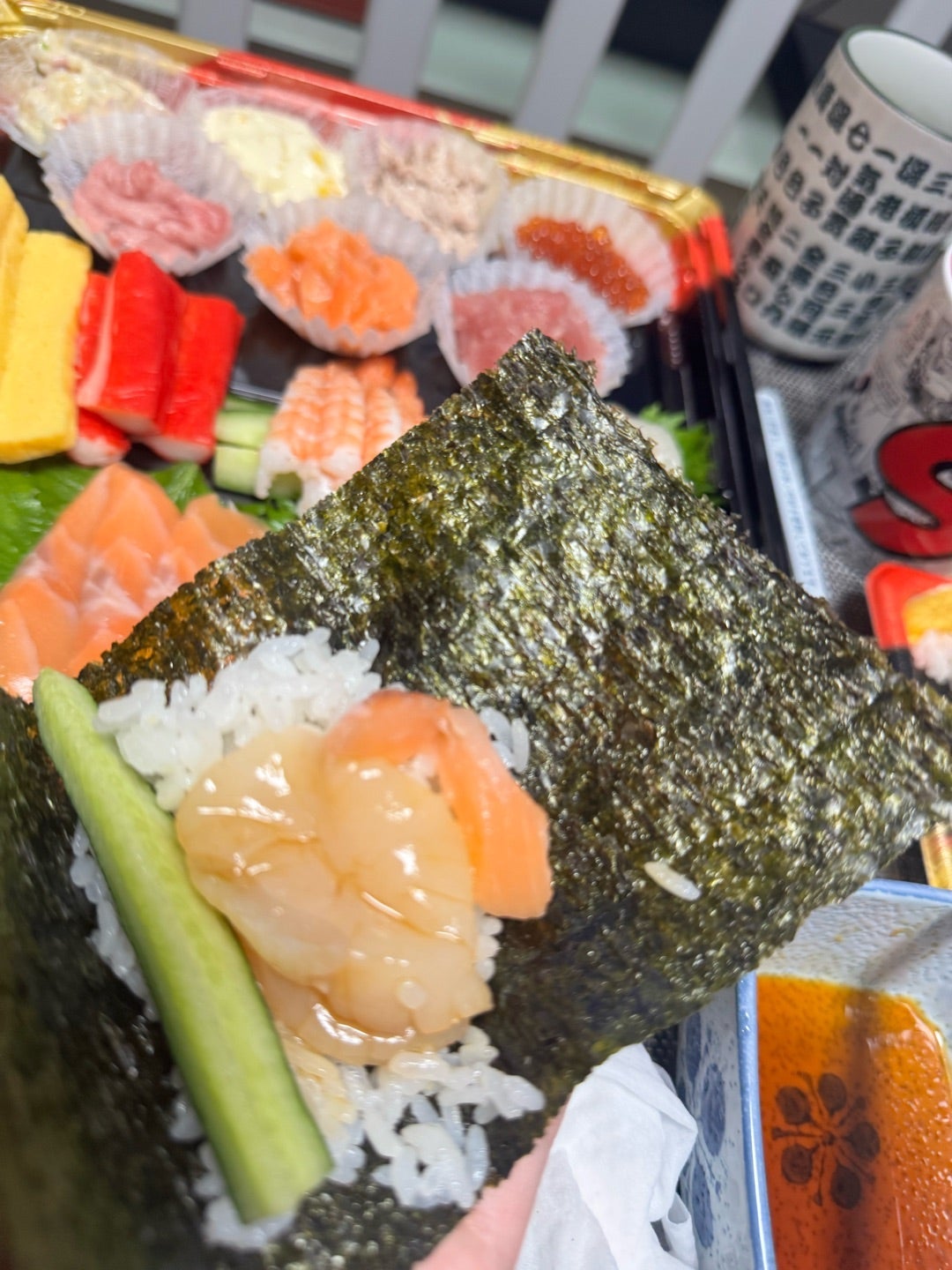 リピするはま寿司の手巻きセット