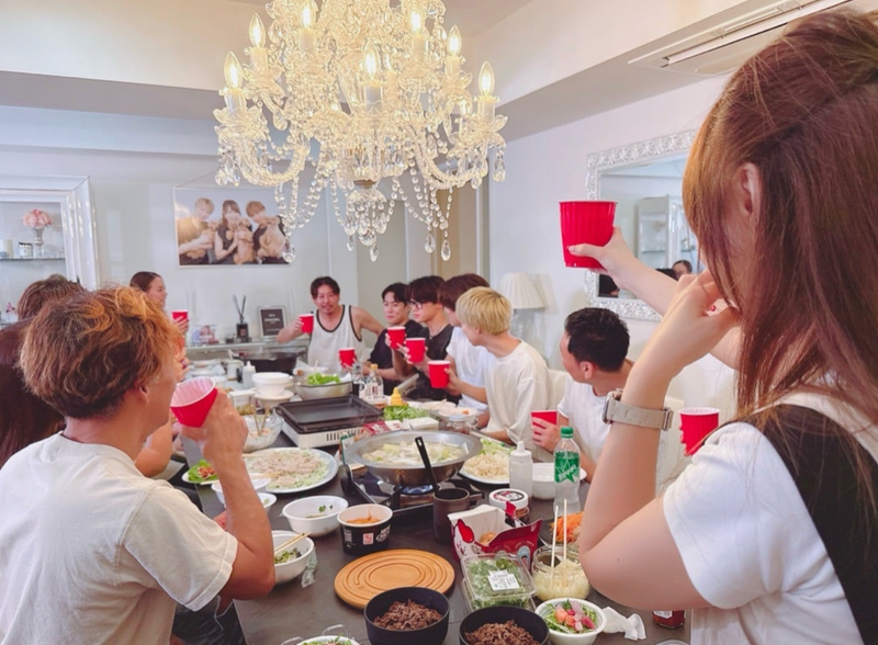 渡辺美奈代 次男の誕生日会の料理の画像