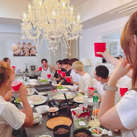 渡辺美奈代 次男の誕生日会の料理の画像