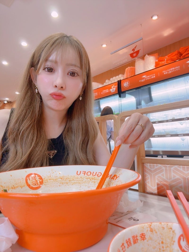 辛くても汁まで飲んだ美味しい麻辣湯の画像