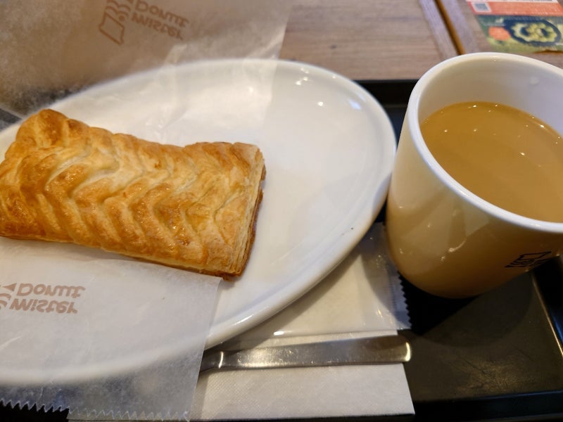 秋野暢子 ミスドで簡単に昼ご飯