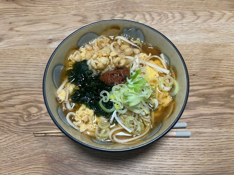 胃の調子が悪い時に作ったうどんの画像