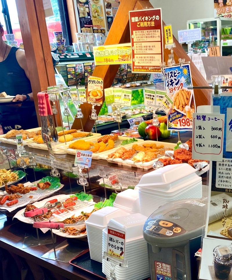 量り売り惣菜がある珍しい道の駅の画像