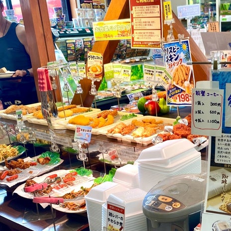 量り売り惣菜がある珍しい道の駅の画像
