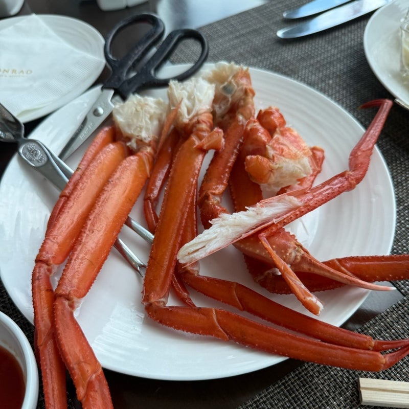 旦那に有給を取ってもらい行った食事の画像