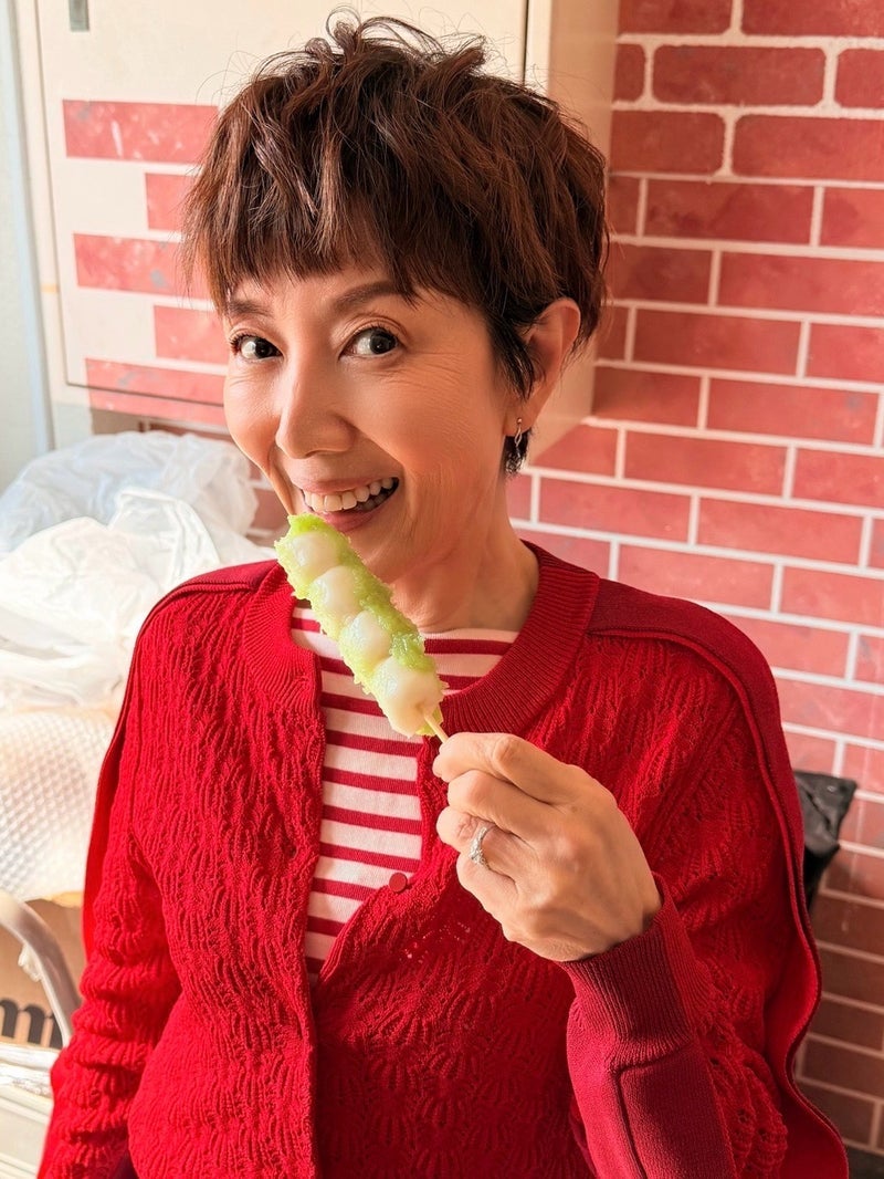 戸田恵子 差し入れはずんだのお団子の画像