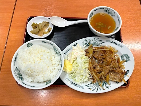 リピートした日高屋のメニュー