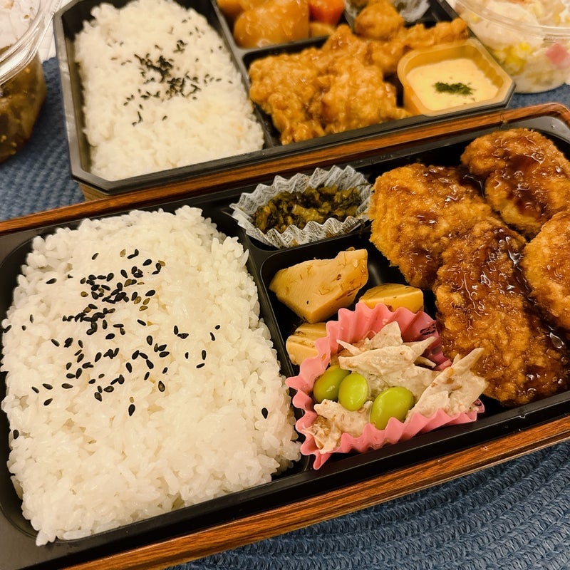 小柳ルミ子 両方いただいた弁当