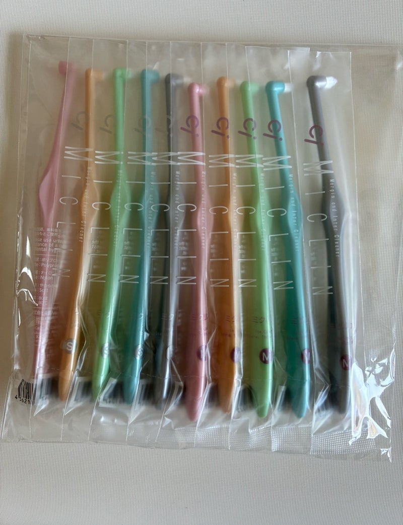 セールで買った歯ブラシ10本セットの画像