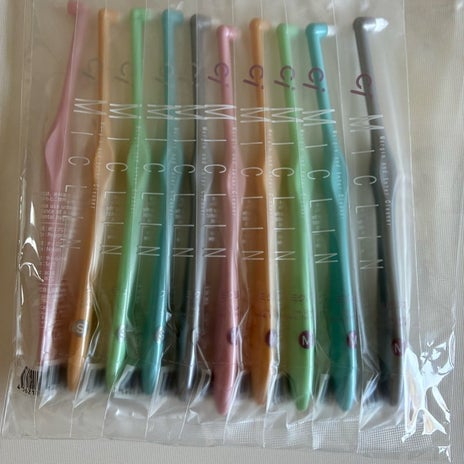 セールで買った歯ブラシ10本セットの画像