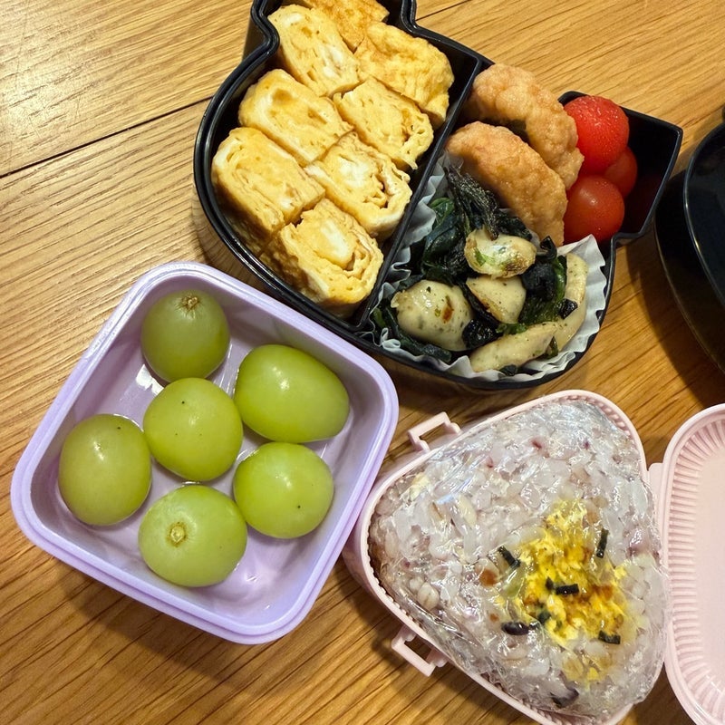 お弁当作りもスムーズだった朝の画像