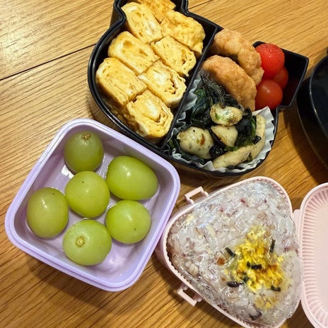 お弁当作りもスムーズだった朝の画像