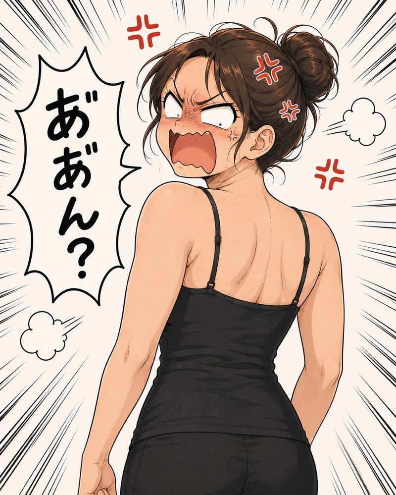夫に言われたダイエッターの背中の画像