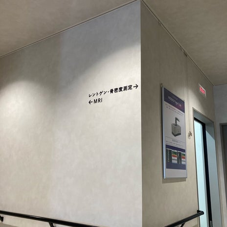 レントゲン十数枚撮り後日MRI検査の画像