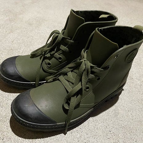 長靴感がないワークマンのレインブーツの画像