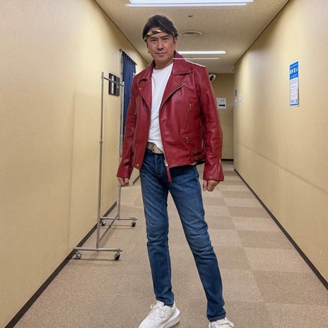 川崎麻世 小さかったマッチの革ジャンの画像