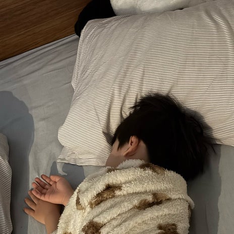 だいた 雑巾のような息子のパジャマの画像