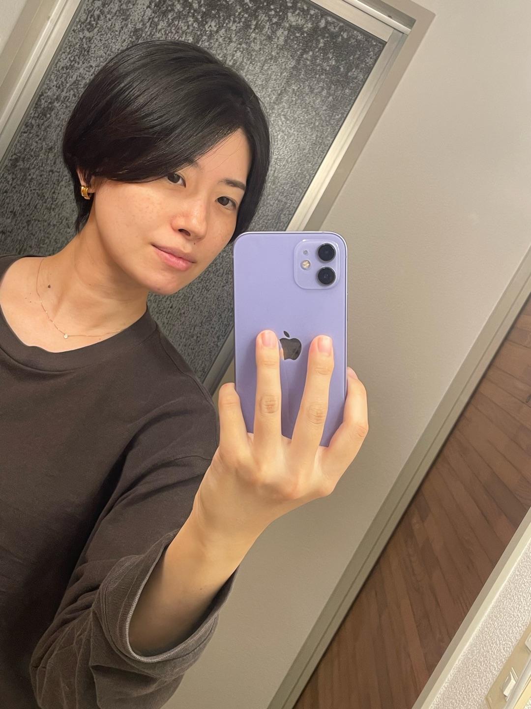 ハンサムショートにして2か月